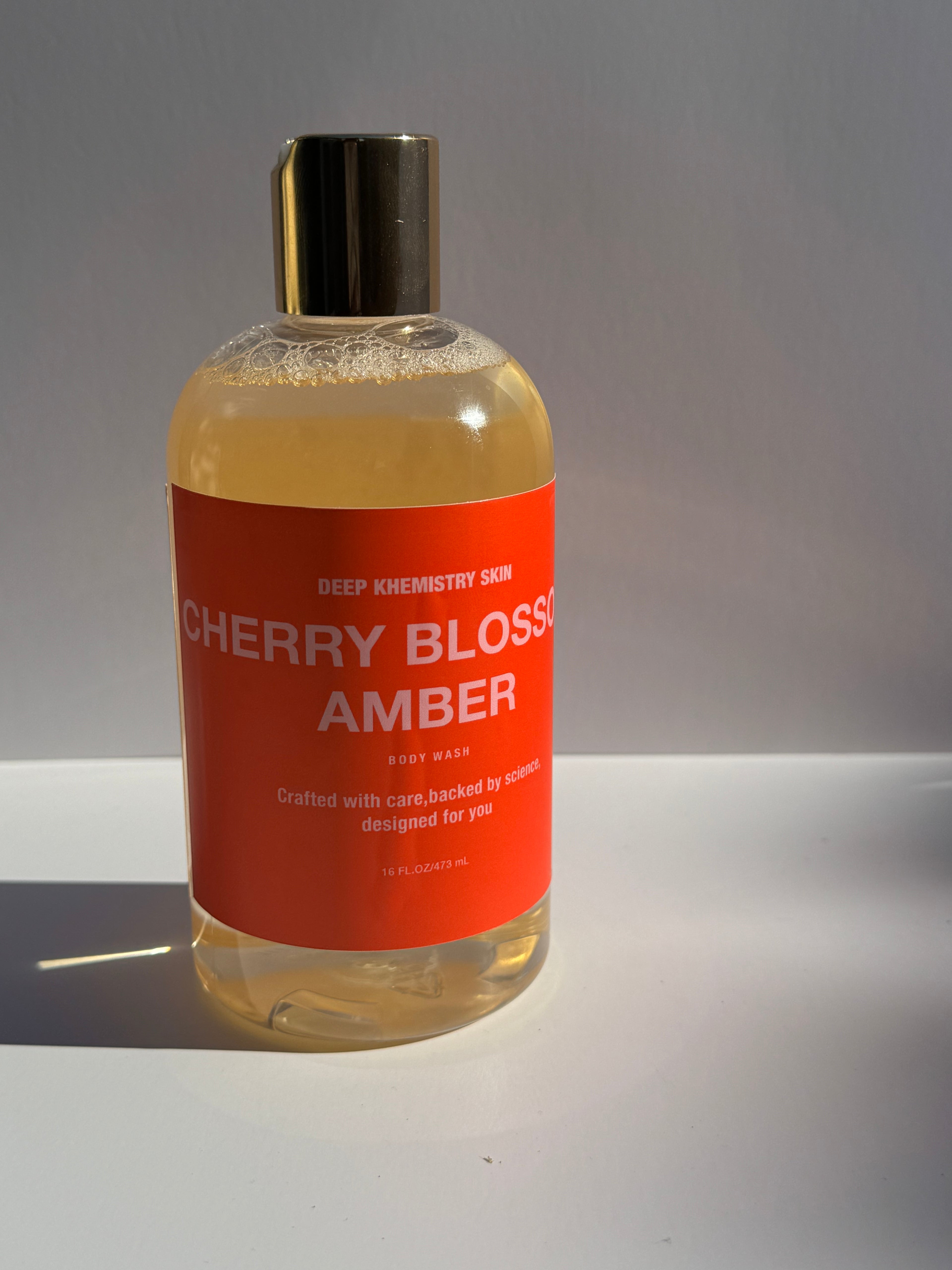 CHERRY BLOSSOM + AMBER
